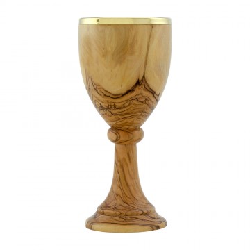 Mass Chalice in Olive Wood...