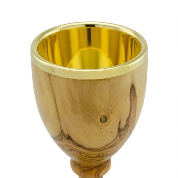 Mass Chalice in Olive Wood...