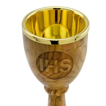 Mass Chalice in Olive Wood...