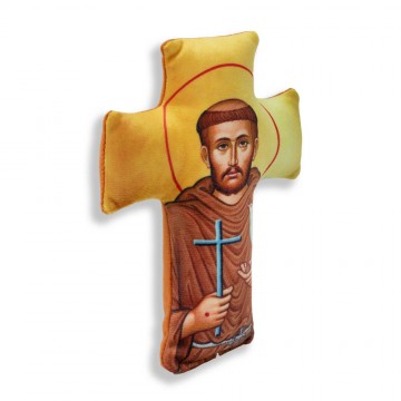 Cross-shaped Pillow Saint...