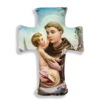 Cross-shaped Pillow Saint...