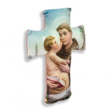 Cross-shaped Pillow Saint...