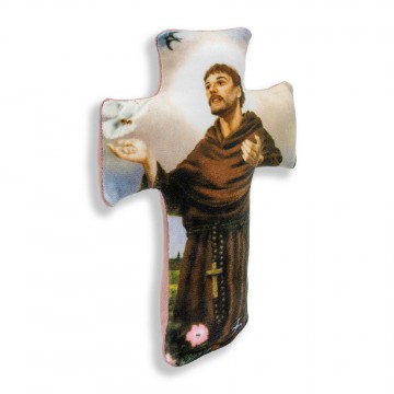 Cross-shaped Pillow Saint...