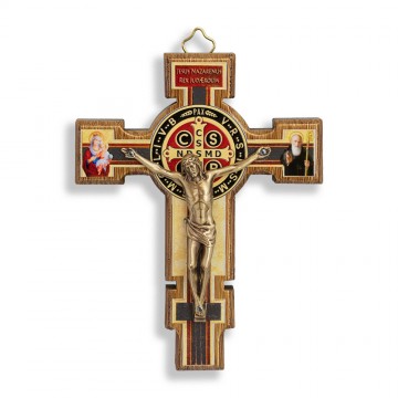 Wooden Cross Saint Benedict