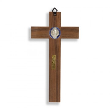 Saint Benedict Cross in Wood