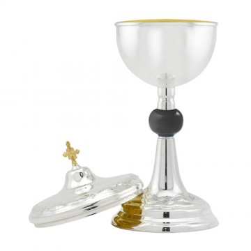 Ciborium in Silver 800 with...