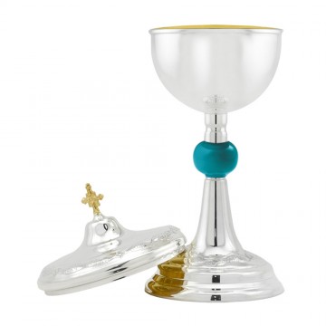 800 Silver Ciborium with...