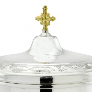 800 Silver Ciborium with...