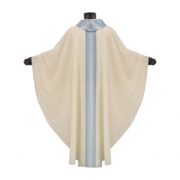 Marian Chasuble with Stripes