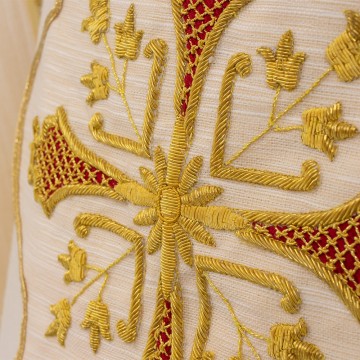 Ivory Chasuble Embroidered...