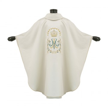 Embroidered Marian Chasuble...