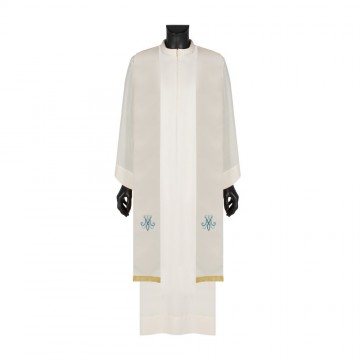 Embroidered Marian Chasuble...