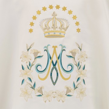 Embroidered Marian Chasuble...