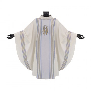 Marian Chasuble in Striped...