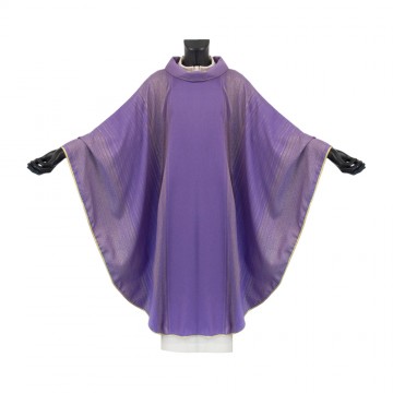 Purple Chasuble in Striped...