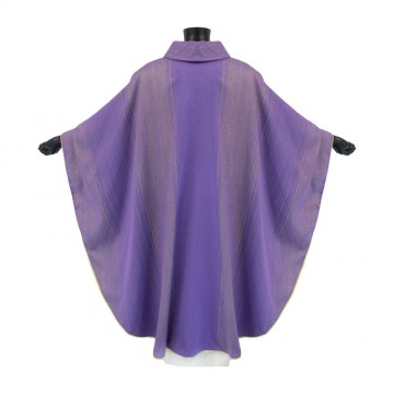 Purple Chasuble in Striped...