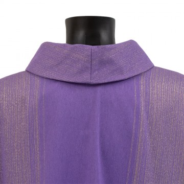 Purple Chasuble in Striped...