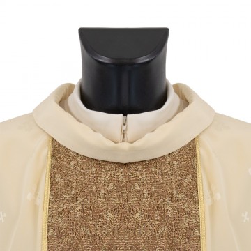 Ivory Chasuble in Viscose...