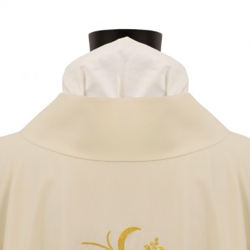 Ivory Chasuble in Pure Silk