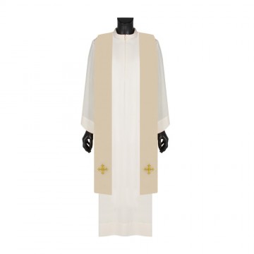 Ivory Chasuble in Pure Silk