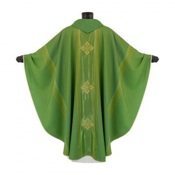 Striped Green Chasuble with...