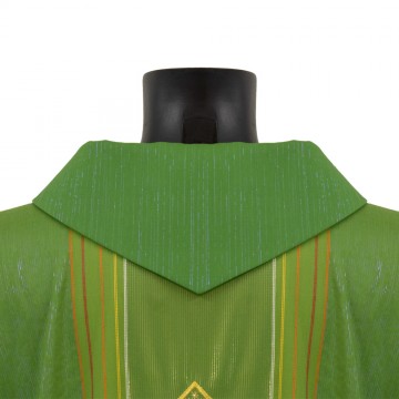 Striped Green Chasuble with...