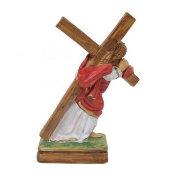 Statue of Jesus with Cross...