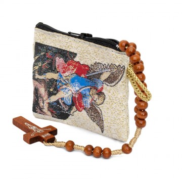 Rosary Holder Saint Michael...