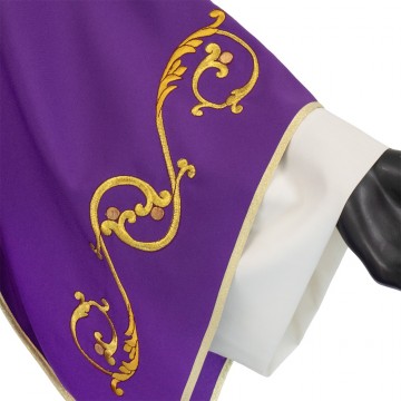 Purple Dalmatic with Golden...