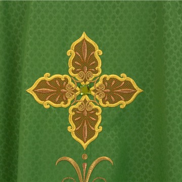 Green Chasuble in Polyester...