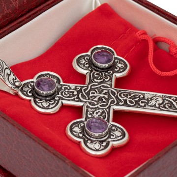 Pectoral Cross in Silver...