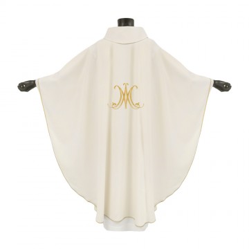 Ivory Chasuble Our Lady of...