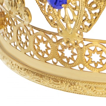 Ducal Crown with Rhinestones