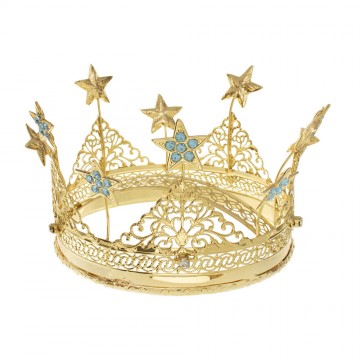 Crown in Golden Brass for...
