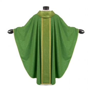 Green Mottled Chasuble with...