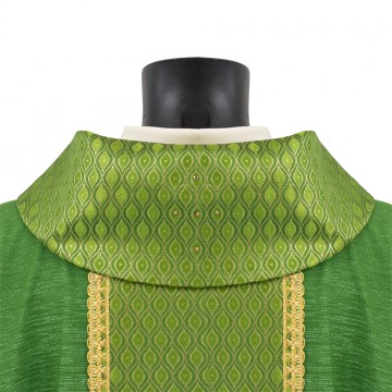 Green Mottled Chasuble with...