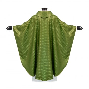 Priest Chasuble Green in Silk