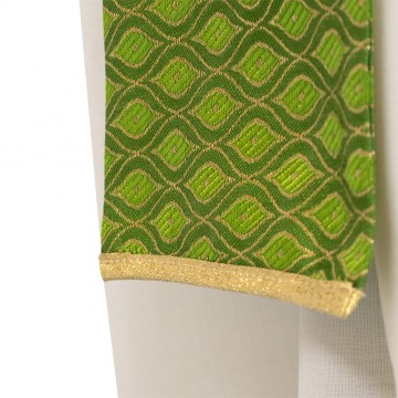 Priest Chasuble Green in Silk