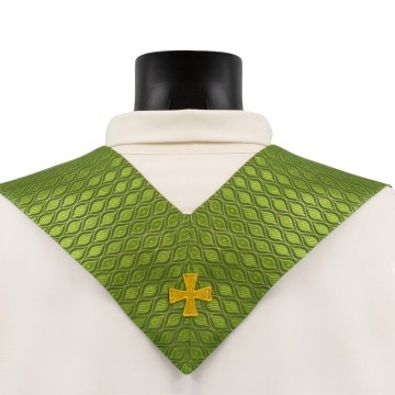 Priest Chasuble Green in Silk