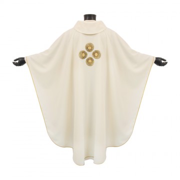 Ivory Chasuble with Circles...