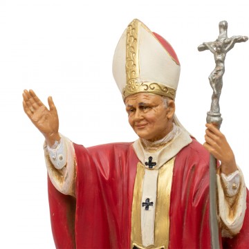 Statue of Pope John Paul II...