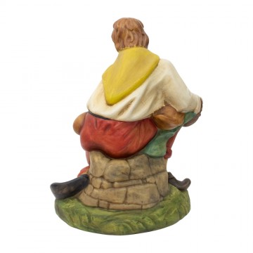 Kneeled Shepherd Statue...