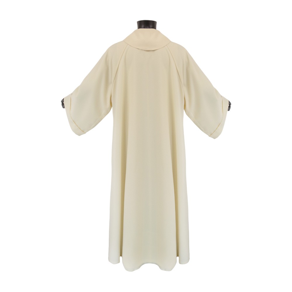 Flared alb for priest in polyester | Myriam