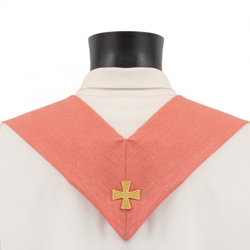 Pink Chasuble in Wool Blend...