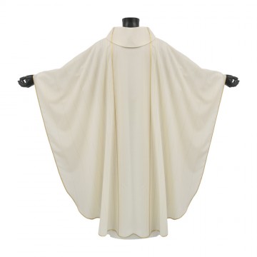 Striped Chasuble of Ivory...