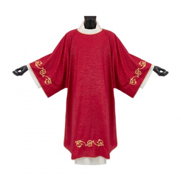 Red Dalmatic with Golden...