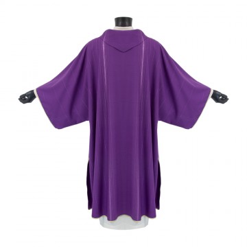 Striped Purple Dalmatic in...