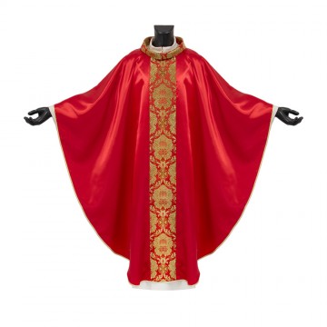 Red Chasuble with Orphrey...