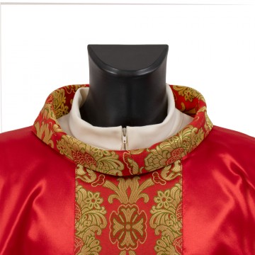 Red Chasuble with Orphrey...