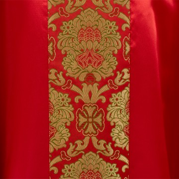 Red Chasuble with Orphrey...